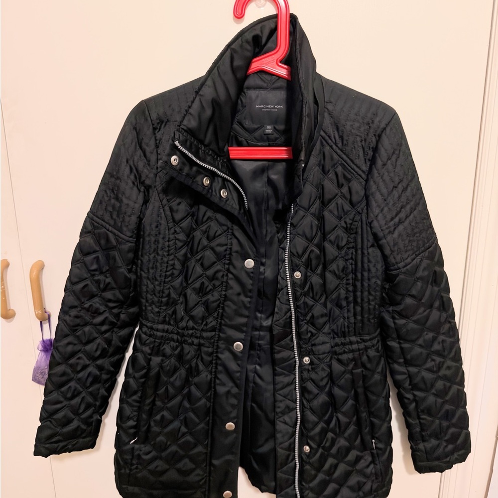 Andrew Marc Women’s Black Quilted Jacket
